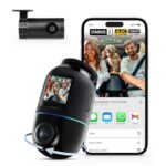 70mai Omni X800 4K 360° – Dashcam Rotative avec Caméra Arrière