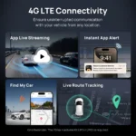 70mai Omni X800 4K 360° – Dashcam Rotative avec Caméra Arrière – Image 3