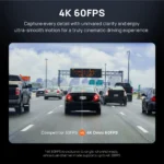 70mai Omni X800 4K 360° – Dashcam Rotative avec Caméra Arrière – Image 4