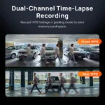 70mai Omni X800 4K 360° – Dashcam Rotative avec Caméra Arrière – Image 7