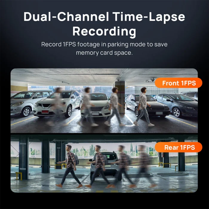 70mai Omni X800 4K 360° – Dashcam Rotative avec Caméra Arrière – Image 7