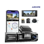 AZDOME M550 Max 4K – Dashcam 3 Canaux Avant, Arrière et Cabine 2.5K avec GPS et Wi-Fi