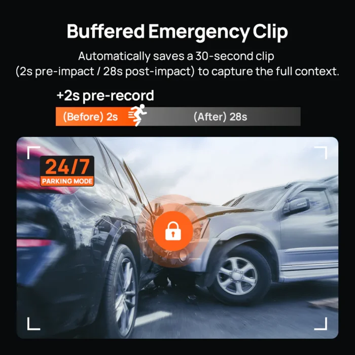 70mai Dashcam M800 4K HDR eMMC 128GB avec GPS et ADAS Intégrés – Image 12