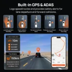 70mai Dashcam M800 4K HDR eMMC 128GB avec GPS et ADAS Intégrés – Image 10