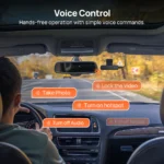 70mai Dashcam M800 4K HDR eMMC 128GB avec GPS et ADAS Intégrés – Image 7