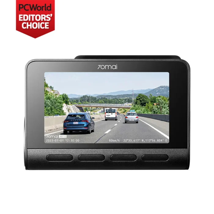 70mai Dash Cam A810 Avant & Arrière 4K HDR – Sécurité et Clarté Maximales – Image 5