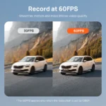 70mai Dash Cam A810 Avant & Arrière 4K HDR – Sécurité et Clarté Maximales – Image 7