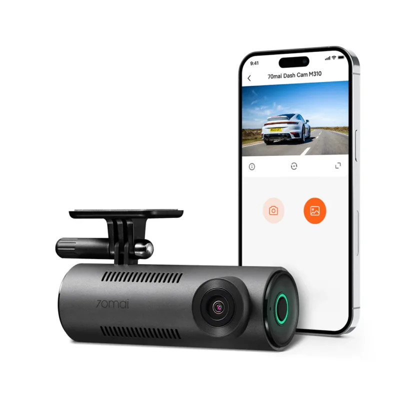 Dashcam premium 70mai M310, caméra de bord haute définition pour voiture avec application mobile