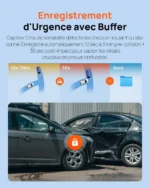 70mai A410 2CH 2.5K HDR avec GPS – Dashcam Avant & Arrière (Supercondensateur) – Image 7