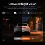 70mai Dash Cam 4K A810S Sony STARVIS 2 IMX678, SuperCapacitor & Supporte 4G LTE GPS – Image 5