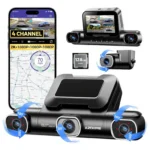 AZDOME M660 4CH 360° – Dashcam 4 Caméras avec Stockage Interne eMMC 128 Go – Image 3