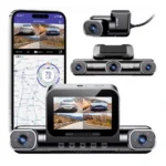 AZDOME M660 4CH 360° – Dashcam 4 Caméras avec Stockage Interne eMMC 128 Go