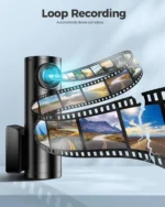 AZDOME M300S 4K – Dashcam 2 Canaux Avant & Arrière avec Wi-Fi 5.8G, GPS et Carte Mémoire 64 Go – Image 4