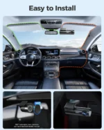 AZDOME M300S 4K – Dashcam 2 Canaux Avant & Arrière avec Wi-Fi 5.8G, GPS et Carte Mémoire 64 Go – Image 5