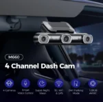 AZDOME M660 4CH 360° – Dashcam 4 Caméras avec Stockage Interne eMMC 128 Go – Image 4