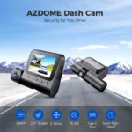 AZDOME Dashcam V600 3CH 1080P – Caméras Avant, Intérieure et Arrière pour Protection 360° – Image 2