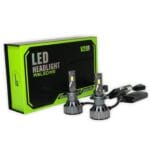 Kit d'ampoules phares LED V20 premium pour voiture, éclairage auto haute performance