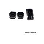 Kit de pédales sport premium en aluminium et caoutchouc pour Ford Kuga boîte manuelle