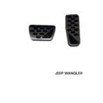 Kit de pédales en aluminium premium pour Jeep Wrangler, accessoire auto sportif et élégant