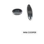 Kit de pédales en aluminium premium avec inserts antidérapants pour voiture Mini Cooper