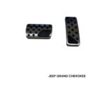 Kit de pédales en aluminium premium pour Jeep boîte automatique, accessoire intérieur auto luxe